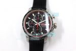 Swiss Replica Chopard Classic Racing Black Dial Black Rubber Watch 44MM